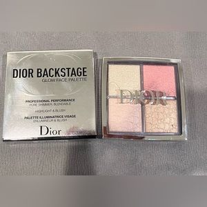 Never Used Dior Backstage Glow Face Paletter 004 Rose Gold In Box